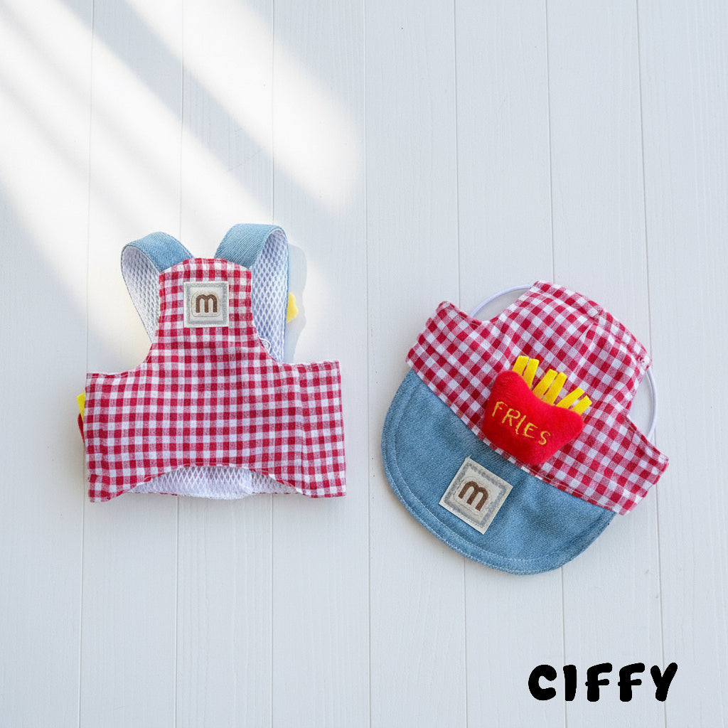 French Fries Outfit Set